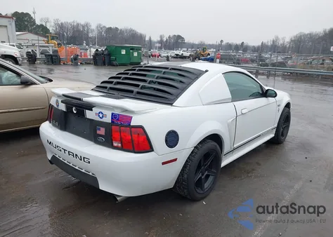 2001 Ford Mustang из США, поврежденный, VIN 1FAFP40471F170649